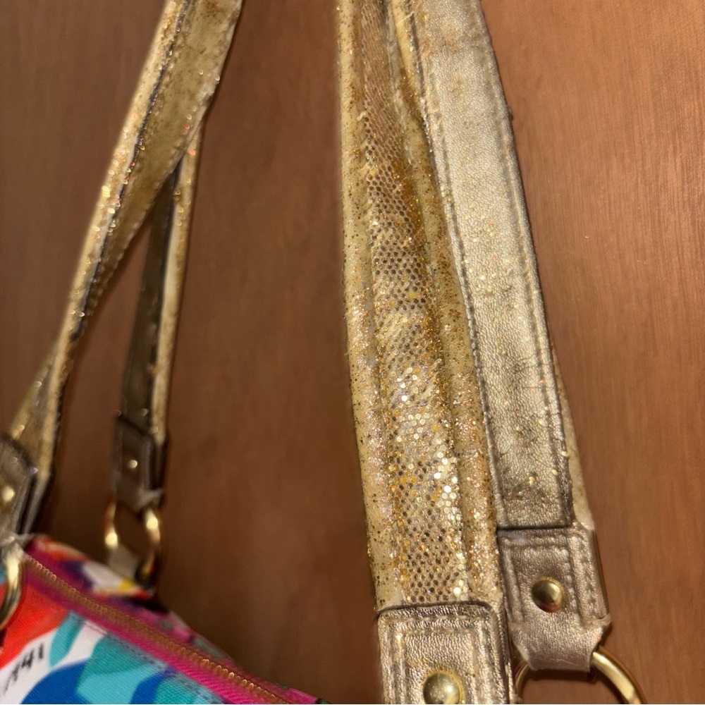 Coach Polly Multicolor Tote Bag - Picture 4 of 6